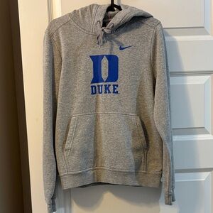 Nike Duke Blue Devils Heather Gray Hoodie unisex